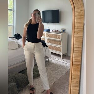 French Connection White Dress Pants